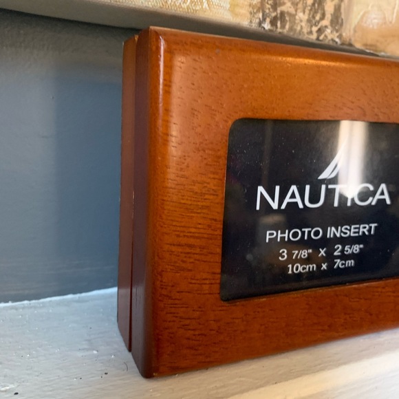 Nautica wooden box card holder - Picture 3 of 6